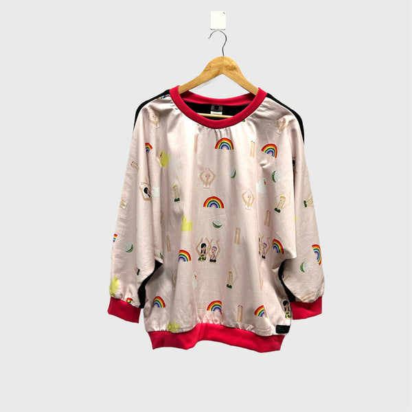 Batwing top - Summer Dreams (M)