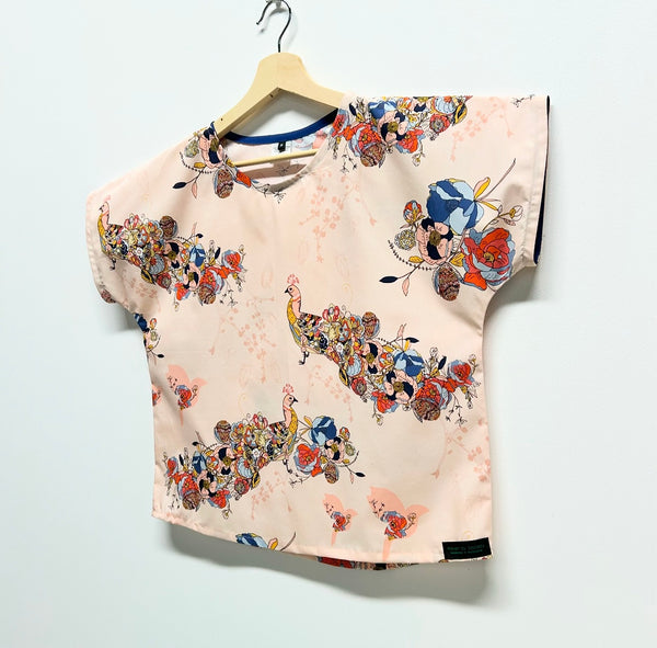 Short sleeve - Garden of Opulence top (L)