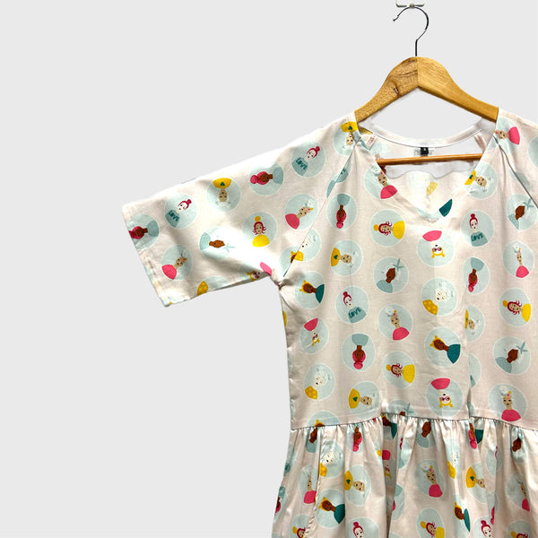 Short Ripple Dress - Girls Club (S)