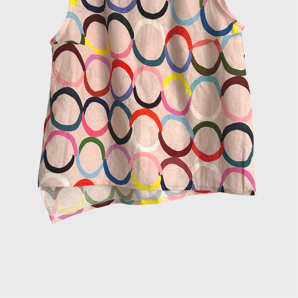 Sample Sleeveless top - DOOPS Loops in Pink (L)