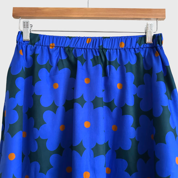 Mid length Skirt - DOOPS Cornflower Blue (multiple sizes)