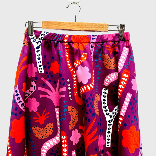 Mid length Skirt - Fig Tree Garden by DOOPS (S)