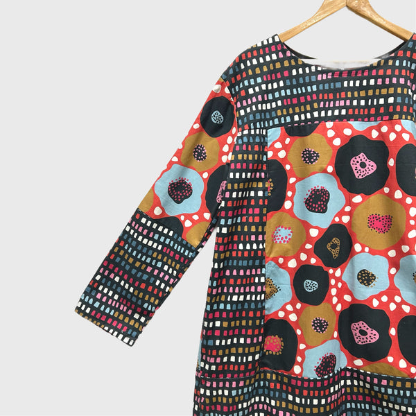 Artista No Waste Dress - Anne Bomio donuts (L)