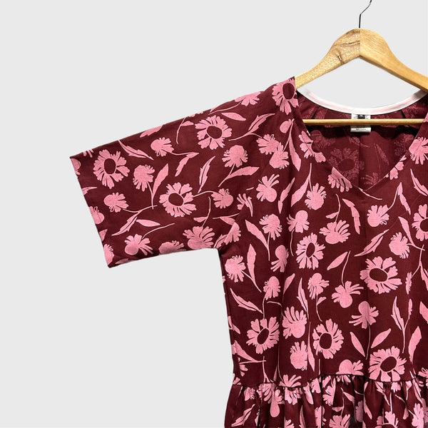 Short Ripple Dress - Riverbend (M)