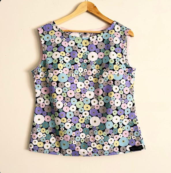 Sleeveless top - Cotton Spools (M)