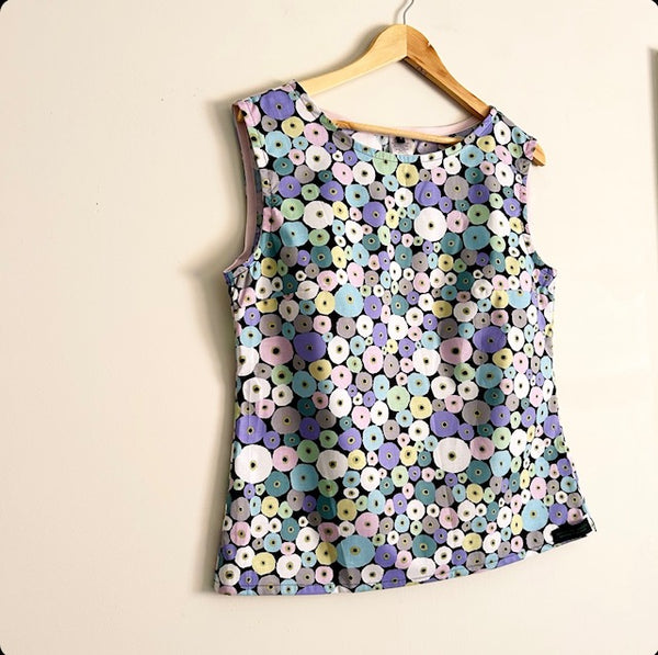 Sleeveless top - Cotton Spools (M)