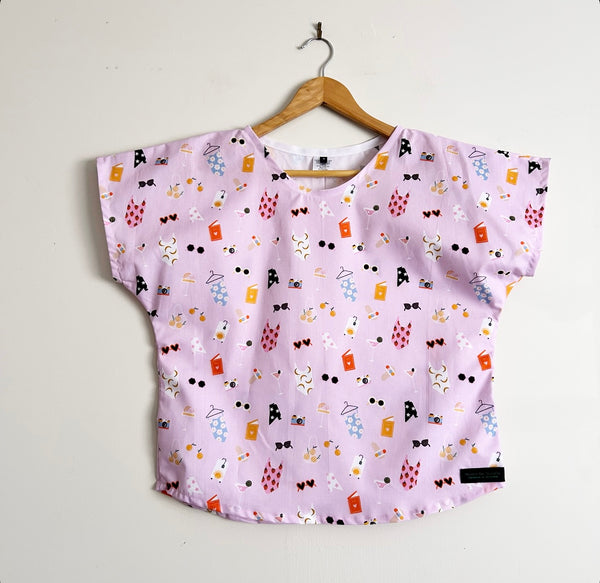 Short sleeve - Beach Getaway top (L)