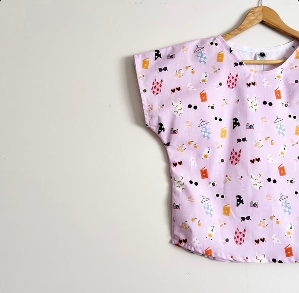 Short sleeve - Beach Getaway top (L)