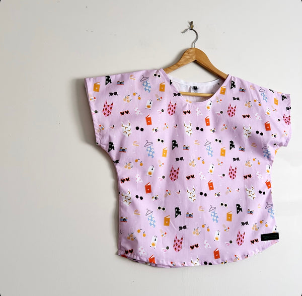 Short sleeve - Beach Getaway top (L)