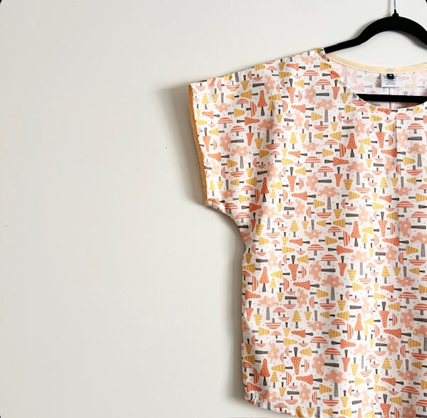 Short sleeve - Mushroom top (L)
