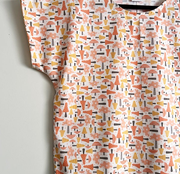 Short sleeve - Mushroom top (L)