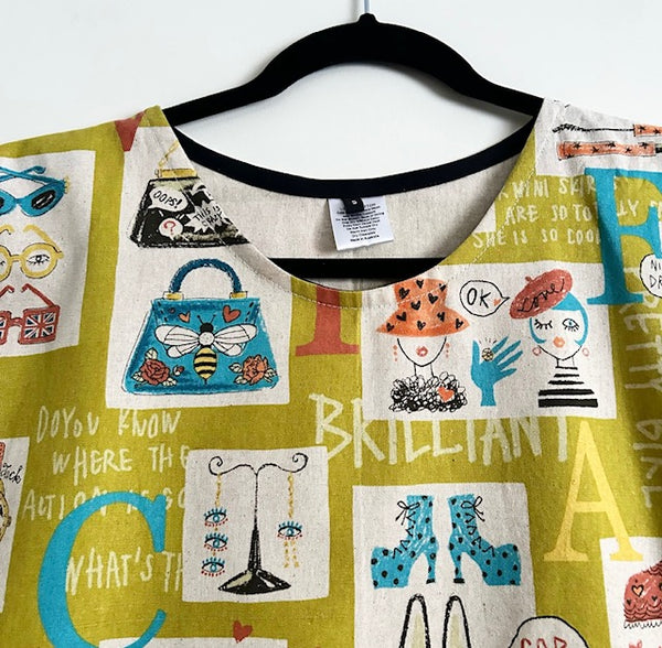 Short sleeve - Funny Face top (S)