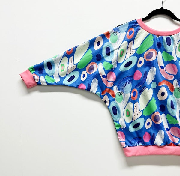 Batwing top - Lillin Farag Circles (L)
