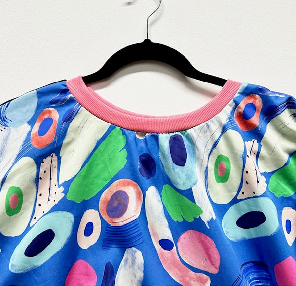 Batwing top - Lillin Farag Circles (L)