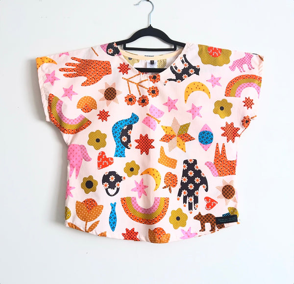 Short sleeve - Meadow Star top  (S)