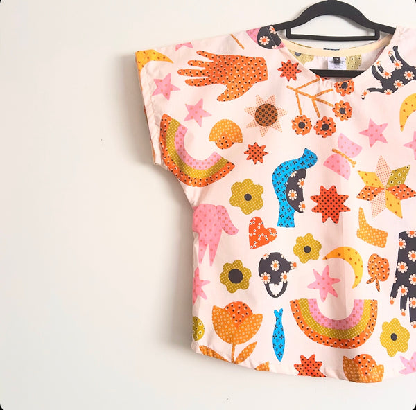 Short sleeve - Meadow Star top  (S)