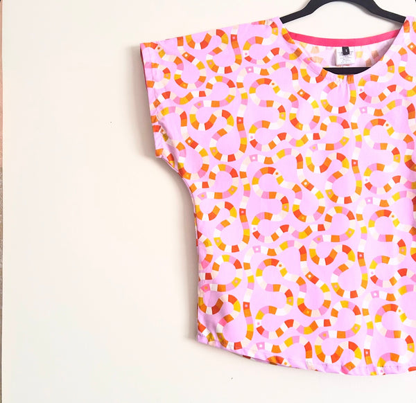 Short sleeve - Puzzle top (S)