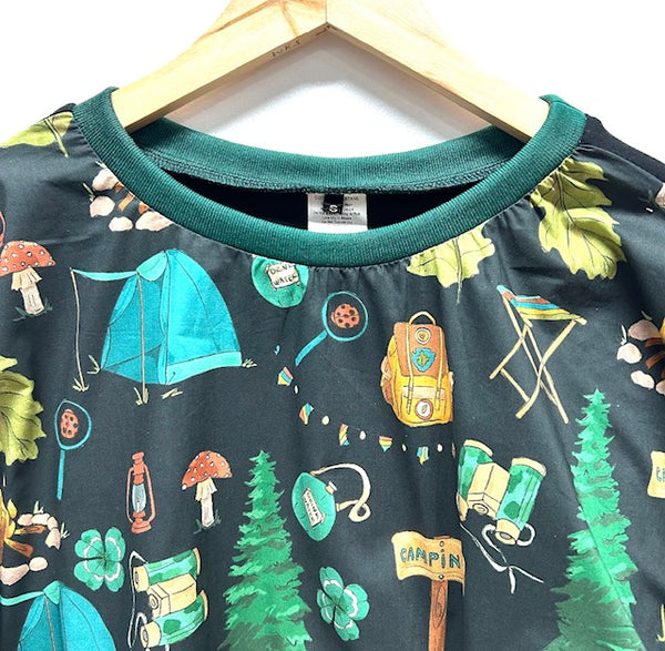 Batwing top - Campfire (S)