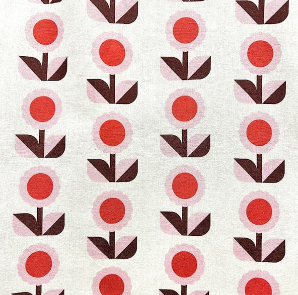 Sample Short sleeve - Scandi Pink FLower top (XS)