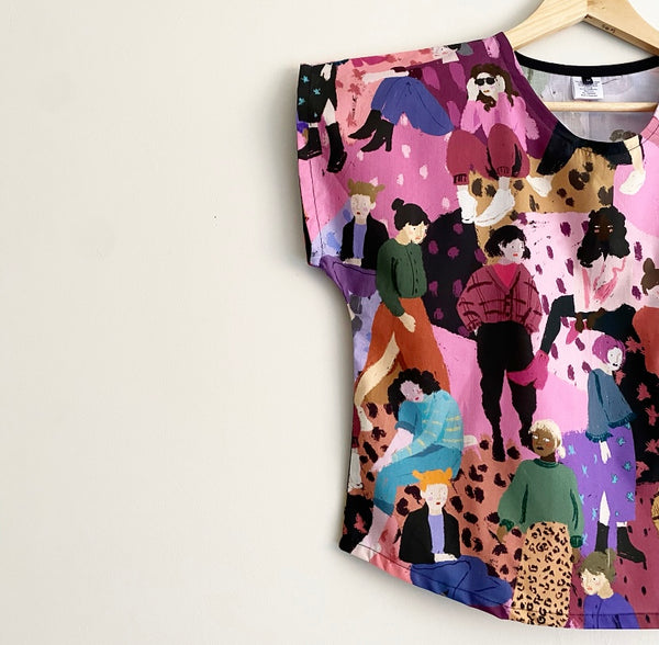 Short sleeve - On the Horizon top (M)