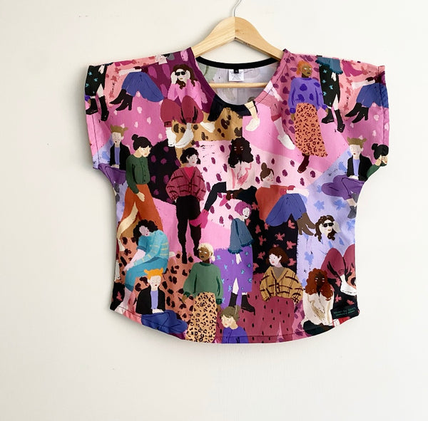 Short sleeve - On the Horizon top (M)