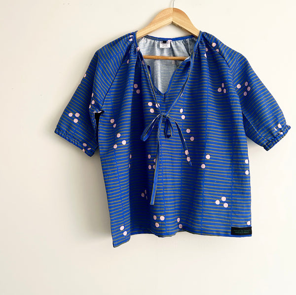 Sample Tunic Top - Spots and Stripes (M)