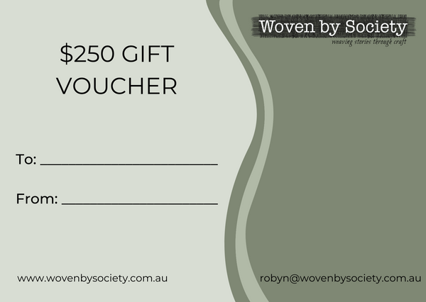 Woven by Society Gift Voucher