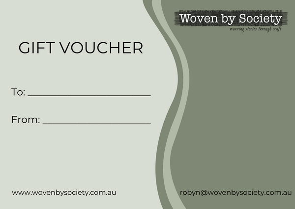 Woven by Society Gift Voucher