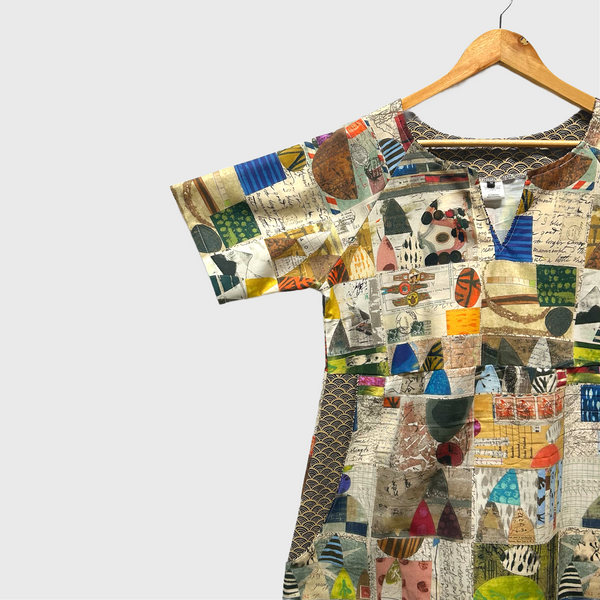 Everyday No Waste Dress - Postcards (M)