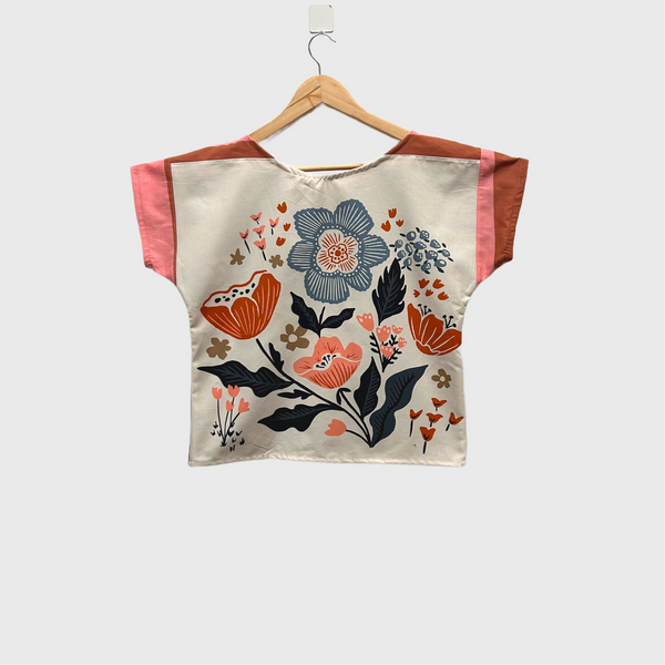 Sample Reversible Short sleeve - Panel top  (S)