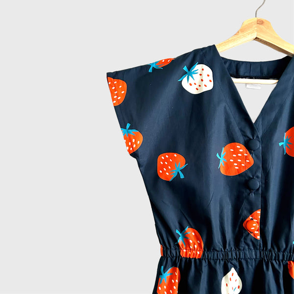 Jasmine Dress - Strawberries (S)