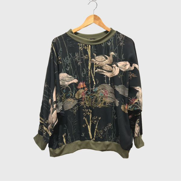Batwing top - Heron (L)