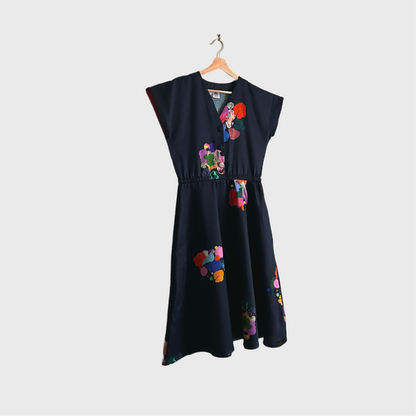 Jasmine Dress - DOOPS Punch Vivid