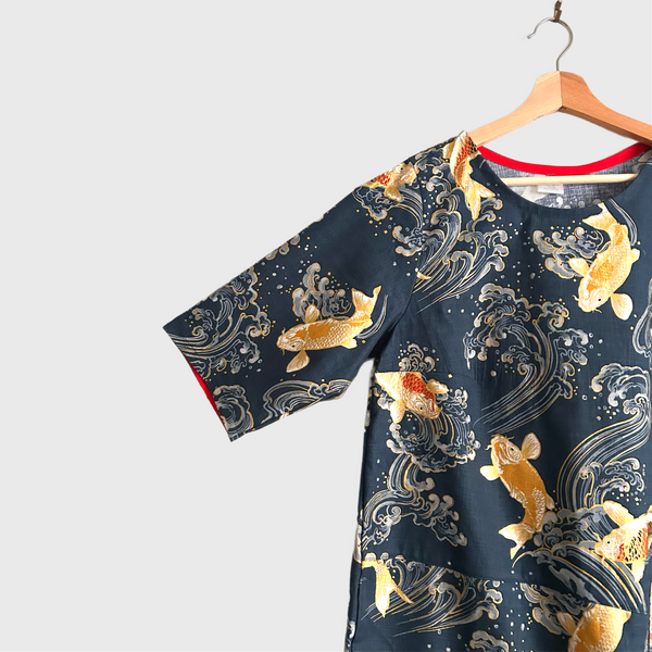 Eclipse Dress - Koi Print (L)