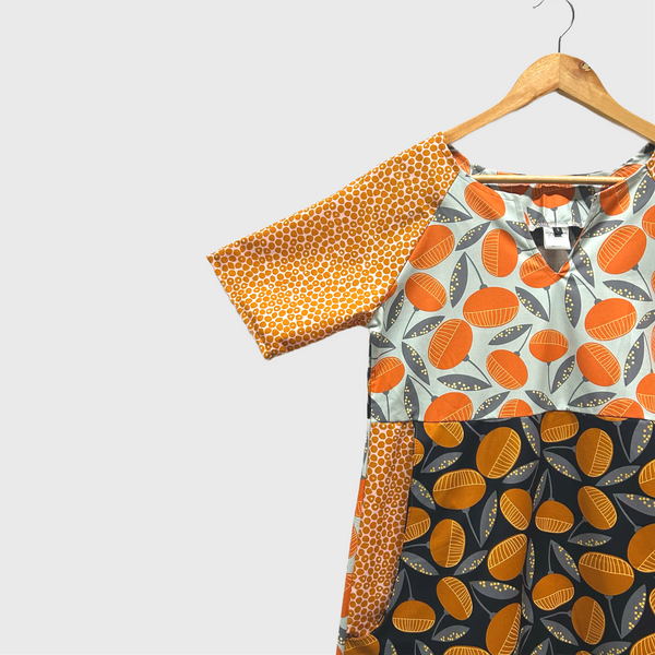 Everyday No Waste Dress - Moda Gum Pods (S)