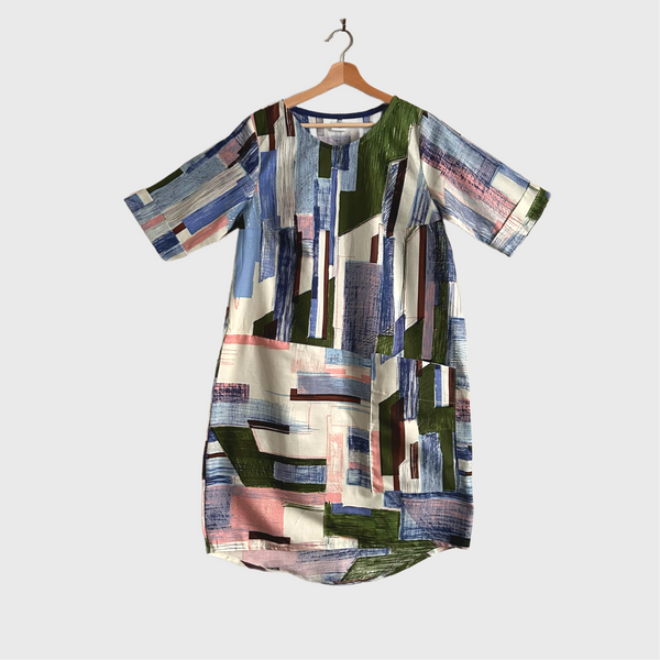 Eclipse Dress - kokka Office Street (M)