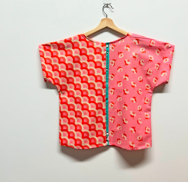 Short sleeve No waste - Reversible Melody Miller top (M)