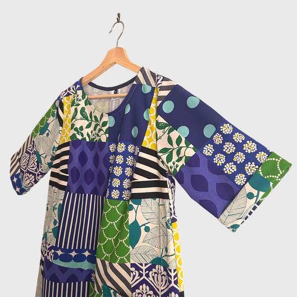 Eclipse Dress - kokka echino Multicolour (M)