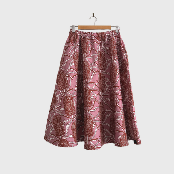 Mid length Skirt - DOOPS Banksia Pods (L)