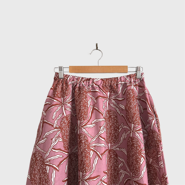 Mid length Skirt - DOOPS Banksia Pods (L)