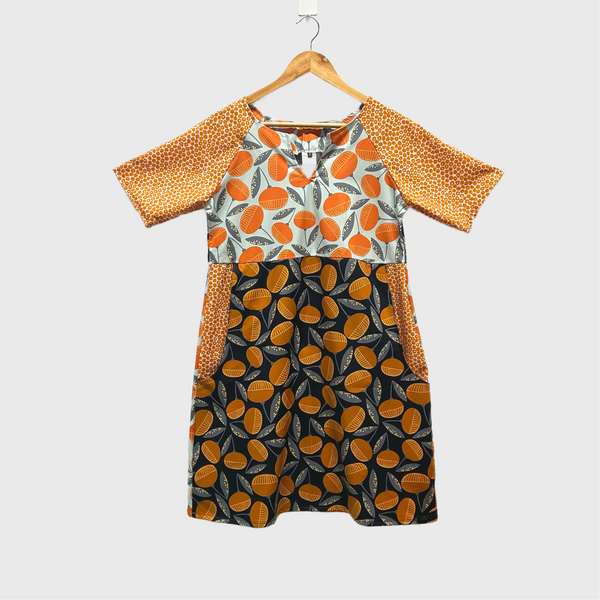 Everyday No Waste Dress - Moda Gum Pods (S)