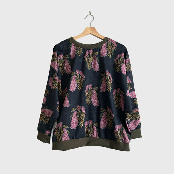 Batwing top - Night Wattle (L)