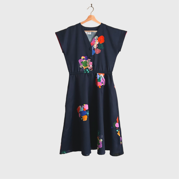 Jasmine Dress - DOOPS Punch Vivid