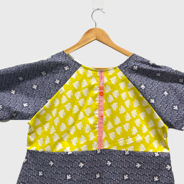Everyday No Waste Dress - Birds (L)