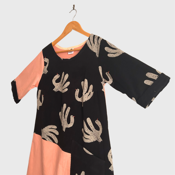 Eclipse Dress - Mixed Corduroy (S)