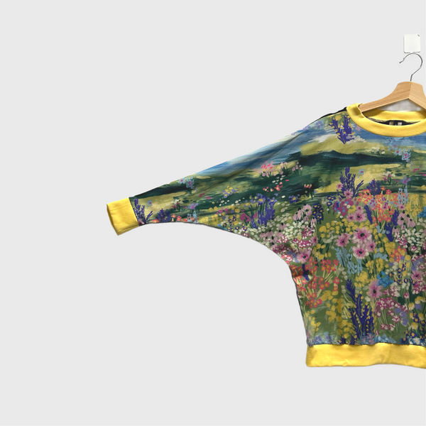 Batwing top - Cottage Dream (S)