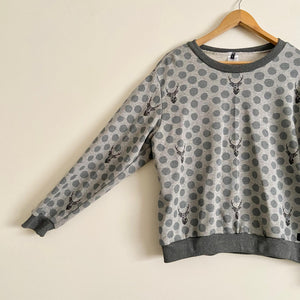 Long Sleeve top - Kokka Deers (L)