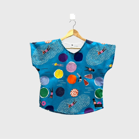 Custom Short sleeve - DOOPS Dusk Swimming top