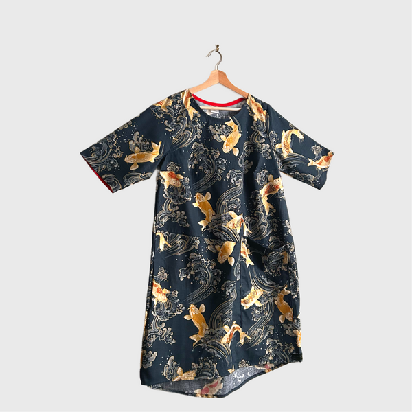 Eclipse Dress - Koi Print (L)