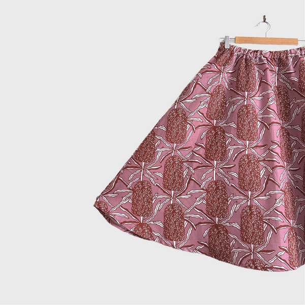 Mid length Skirt - DOOPS Banksia Pods (L)
